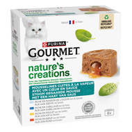 Nourriture humide pour chat Gourmet Nature’s Creations Cœur en sauce