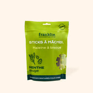 Friandises dentaires chien sticks menthe et sauge de Franklin