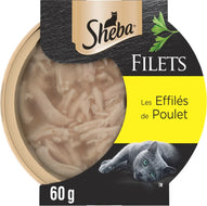 Effilés de poulet pour chat Sheba